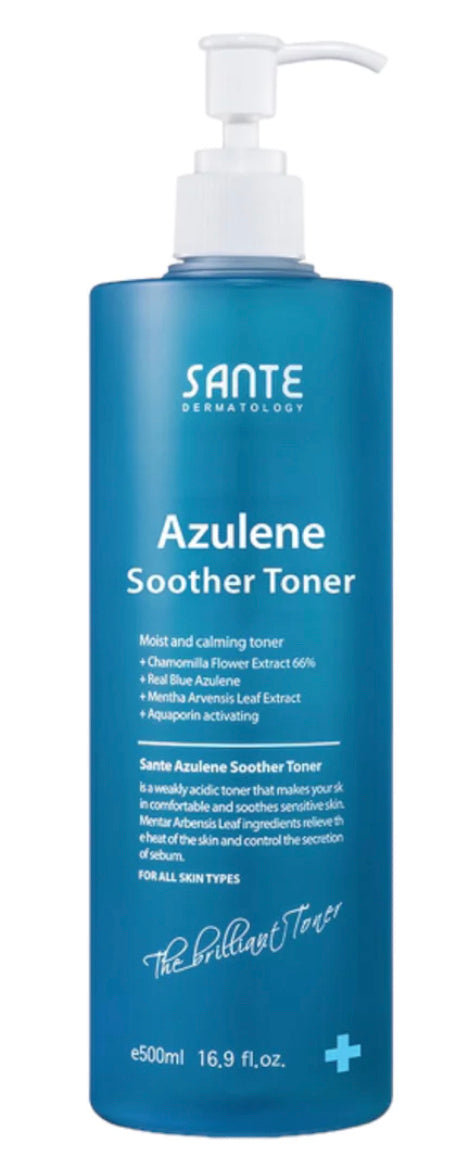 Sante Toner Pad (500ml) with the box of pad
