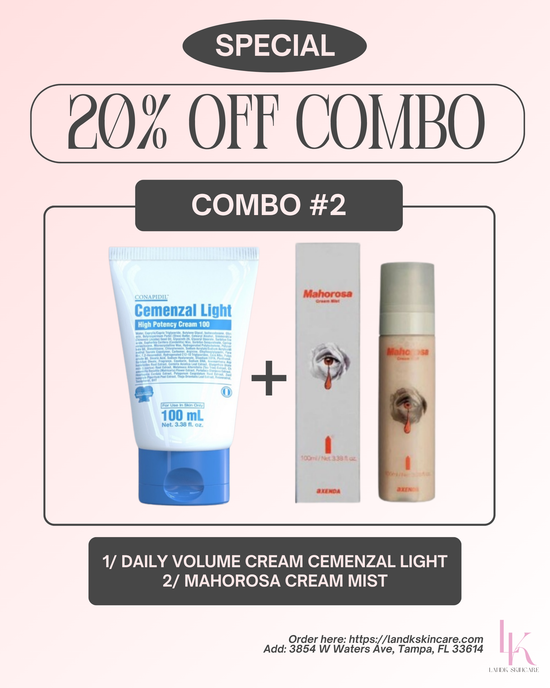 Pharmesthetics Axenda Mahorosa Cream Mist ( 100ml) + Cemenzal Light COMBO 🍀 Extra Bonus 5% OFF 🍀