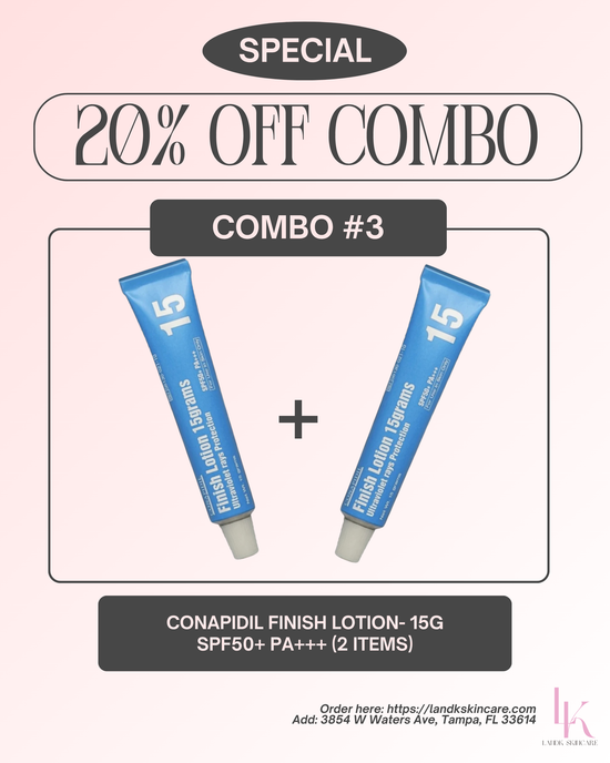 Pharmesthetics Finish Lotion 15Gr 2ea COMBO🍀Extra Bonus 8%OFF 🍀